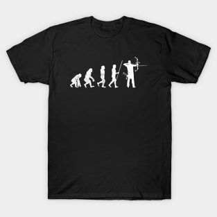 Archers Evolution Archery Arrow Bow T-Shirt